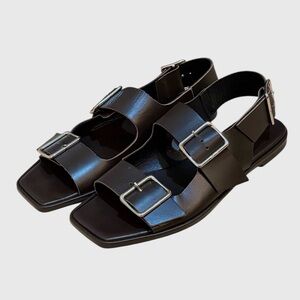 Aeyde Thekla Leather Sandals